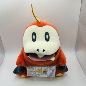 Pokemon Fuecoco Plush Toy 10” New With Tag Banpresto Japan. Rare. Very Clean!